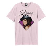 Amplified Camiseta Face Shania Twain para Adultos Unisex (GD3067)