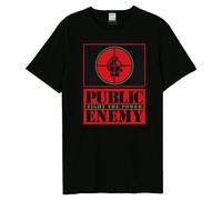 Amplified Camiseta Fight The Power Target Public Enemy para Adultos (GD3878)