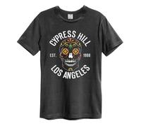 Amplified Camiseta Floral Skull Cypress Hill para Adultos Unisex (GD1355)