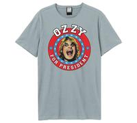 Amplified - Camiseta For President Ozzy Osbourne para Adultos Unisex