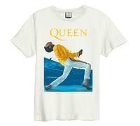 Amplified Camiseta Freddie Mercury Triangle Reina para Adultos Unisex (GD3354)