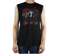 Amplified Camiseta Girls Girls Girls Motley Crue Sin Mangas para (NS7422)