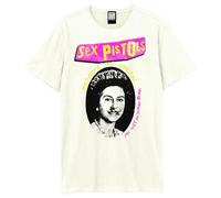 Amplified Camiseta God Save The Queen Sex Pistols para Adultos Unisex (GD1053)