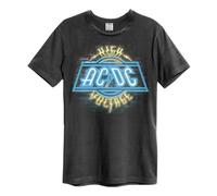 Amplified Camiseta High Voltage Neon AC/DC para Adultos Unisex (GD1568)