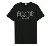 Amplified Camiseta History Of A Tee AC/DC para Adultos Unisex (GD3761)