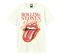 Amplified Camiseta Hot Tongue The Rolling Stones para Adultos Unisex (GD1376)
