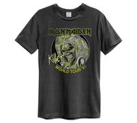 Amplified - Camiseta Killer World Tour '81 Iron Maiden para Adultos Unisex