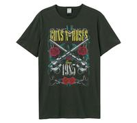 Amplified Camiseta La Big Guns N Roses para Adultos Unisex (GD1581)