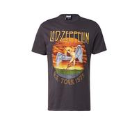AMPLIFIED Camiseta 'LED ZEPPELIN TOUR 75' pueblo / amarillo / antracita / verde oscuro L pueblo / amarillo / antracita / verde oscuro