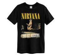 Amplified Camiseta Live At Reading Nirvana para Adultos Unisex (GD3500)