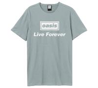 Amplified Camiseta Live Forever Oasis para Adultos Unisex (GD2177)