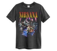 Amplified Camiseta Live In New York Nirvana para Adultos Unisex (GD1557)
