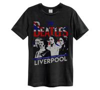 Amplified Camiseta Liverpool The Beatles para Adultos Unisex (GD3495)