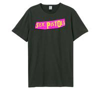Amplified Camiseta Logo Driver Sex Pistols para Adultos Unisex (GD1051)