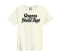 Amplified Camiseta Logo Queens Of The Stone Age para Adultos Unisex (GD656)