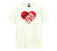 Amplified Camiseta Love Me Do The Beatles para Adultos Unisex (GD2125)