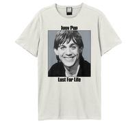 Amplified - Camiseta Lust For Life Iggy Pop para Adultos Unisex