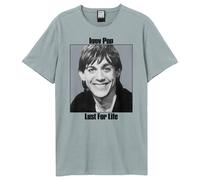 Amplified Camiseta Lust For Life Iggy Pop para Adultos Unisex (GD2023)