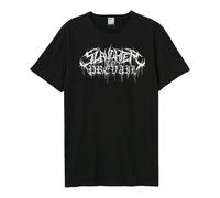Amplified Camiseta Metal Logo Diseño La matanza prevalecerá para (GD4140)