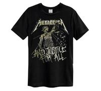 Amplified Camiseta Metallica And Justice For All para Adultos Unisex (GD267)