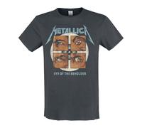 Amplified Camiseta Metallica Eye of The Beholder Charcoal XL Eye Of The Beholder
