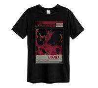 Amplified Camiseta Metallica Load Black, Negro