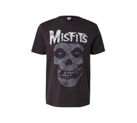 AMPLIFIED Camiseta 'MISFITS' antracita / gris claro, Talla XL