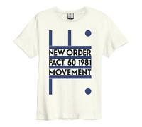 Amplified Camiseta Movement New Order para Adultos Unisex (GD705)