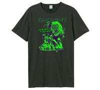 Amplified Camiseta Neon Beast Iron Maiden para Adultos Unisex (GD1308)