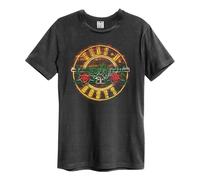 Amplified Camiseta Neon Sign Guns N Roses para Adultos Unisex (GD1648)