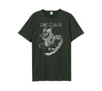 Amplified - Camiseta New Dragon The Clash para Adultos Unisex (S) (Carbón)