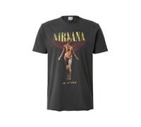 Amplified Nirvana-in Utero Colour Camiseta, Gris (Charcoal CC), XL para Hombre