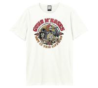 Amplified Camiseta North American Tour Guns N Roses para Adultos (GD3205)
