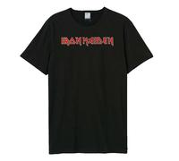 Amplified - Camiseta Number Of The Beast Diseño Iron Maiden para Adultos Unisex