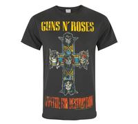 Amplified Camiseta oficial Guns N Roses Appetite For Destruction para (NS4504)