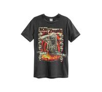 Amplified - Camiseta - para Hombre S Gris Oscuro