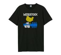 Amplified - Camiseta Peace and Love Woodstock para Adultos Unisex