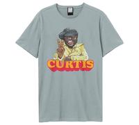 Amplified Camiseta Peace Curtis Mayfield para Adultos Unisex (GD2016)