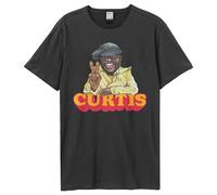 Amplified Camiseta Peace Curtis Mayfield para Adultos Unisex (GD2016)