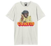 Amplified Camiseta Peace Curtis Mayfield para Adultos Unisex (GD2016)