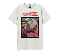 Amplified Camiseta Polaroid Slide Gorillaz para Adultos Unisex (GD2355)