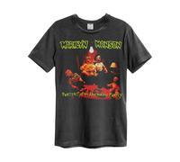Amplified Camiseta Portrait of an American Family Marilyn Manson para (GD468)