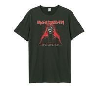 Amplified Camiseta Powerslave Iron Maiden para Adultos Unisex (GD1627)