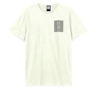 Amplified Camiseta Pulsar Black Wave Joy Division para Adultos Unisex (GD2644)
