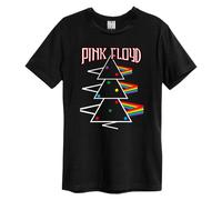 Amplified Camiseta Pyramid Tree Pink Floyd para Adultos Unisex (GD3413)