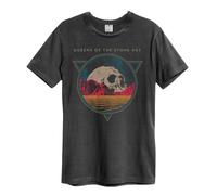 Amplified Camiseta Queens Of The Stone Age Skull Planet para Adultos (GD246)