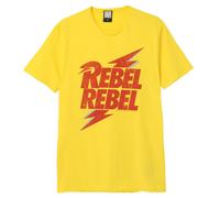 Amplified Camiseta Rebel Rebel David Bowie para Adultos Unisex (GD629)