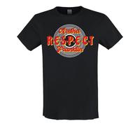 Amplified Camiseta Respect Aretha Franklin para Adultos Unisex (GD3568)