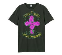 Amplified Camiseta Rose Cross Guns N Roses para Adultos Unisex (GD2389)