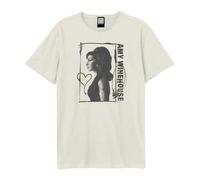 Amplified Camiseta Side Profile Diseño Amy Winehouse para Adultos (GD4111)